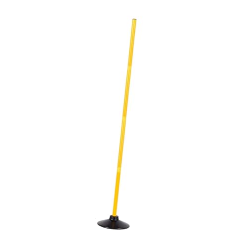Soccer Training Marker Pole Set Football Sign Obstacle Cone Agility Rod PVC Rubber Base Suitable for Coaches Athletes Group Training Backyard - size: 2 m