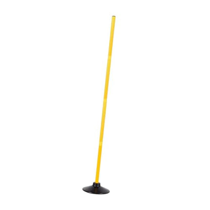 Soccer Training Marker Pole Set Football Sign Obstacle Cone Agility Rod PVC Rubber Base Suitable for Coaches Athletes Group Training Backyard - size: 2 m