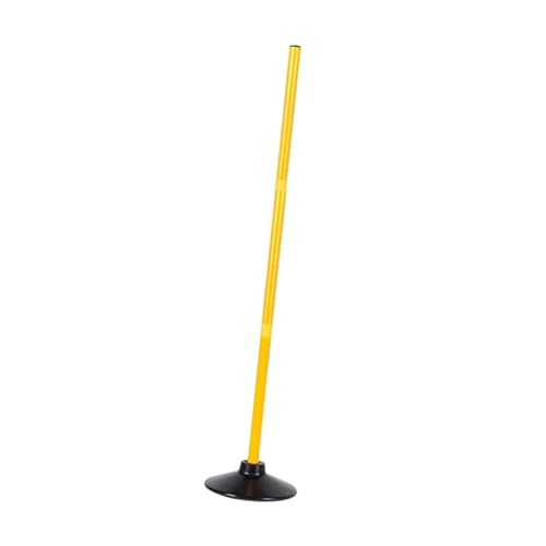 Soccer Training Marker Pole Set Football Sign Obstacle Cone Agility Rod PVC Rubber Base Suitable for Coaches Athletes Group Training Backyard - size: 1.5 m