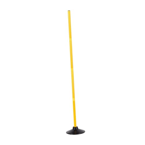 Soccer Training Marker Pole Set Football Sign Obstacle Cone Agility Rod PVC Rubber Base Suitable for Coaches Athletes Group Training Backyard - size: 2 m