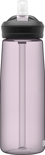 CamelBak Eddy+ Water Bottle with Bite Valve Straw, Leak‑Resistant Easy‑Sip Design for Everyday Hydration, 25oz, Purple Sky - color: Purple Sky, size: 24 Ounces