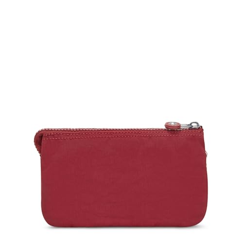 Kipling Women's Creativity Large Pouch, Versatile Cosmetics Kit, Lightweight Travel Organizer - color: Funky Red, size: 7.25''L x 4.25''H x 1.5''D