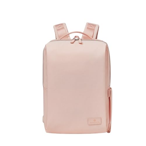 Nordace Siena Pro 13 Smart Backpack - 13.3" Laptop Backpack, 15L Daily Backpack for Travel, Everyday, or Work (Peach Pink) - color: Peach Pink
