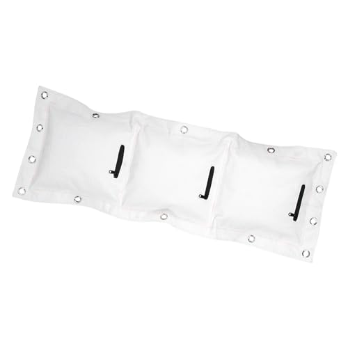 Sandbag, Wing Chun Wall Canvas Punch Empty Sandbag Target with Zipper for Boxing Muay Thai - size: 3 Bottles Per Shelf