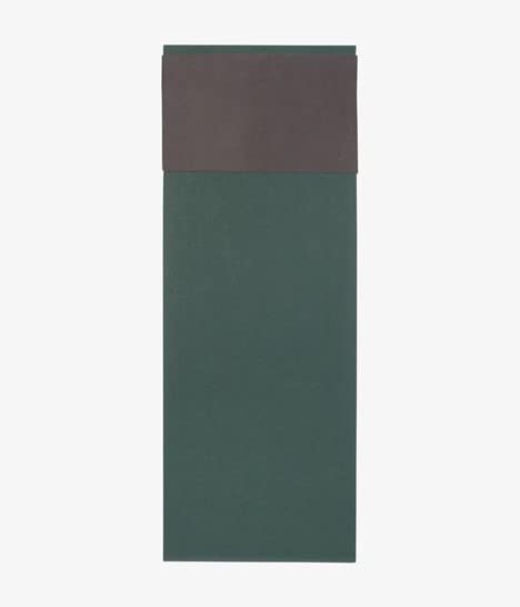 Manduka eQua Hand Towels - 16" | Rapid Moisture Activated Grip | Quick Drying, Soft Microfiber | Machine Washable | 16 x 26.5 inches | Thunder - color: Thunder