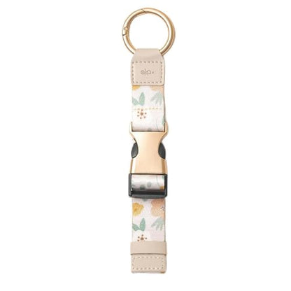 Add-a-Bag Luggage Strap, Adjustable Travel Carry Strap with Ring Hooks & Buckle, Heavy-Duty Bag Holder & Jacket Gripper, Luggage Straps/Luggage Belt, Travel Clip for Carry-On Suitcase & Backpack - color: Floral Garden