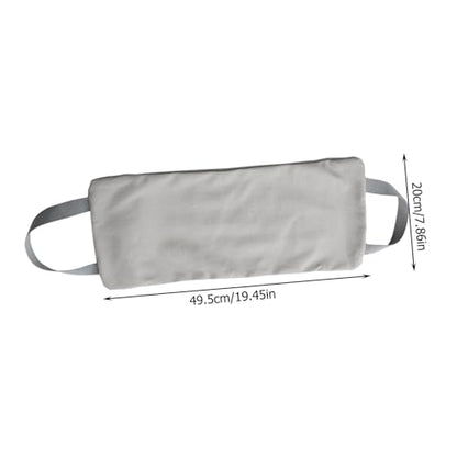 Fitness Training Sandbag Durable Workout Sand Bag with Handles for Weight Lifting Yoga and Cardio for Functional Training and Muscle Building Grey Color