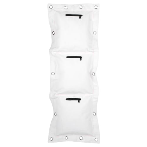 Sandbag, Wing Chun Wall Canvas Punch Empty Sandbag Target with Zipper for Boxing Muay Thai - size: 3 Bottles Per Shelf