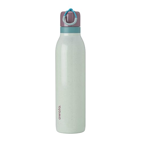 Owala FreeSip Twist Insulated Stainless Steel Water Bottle with Straw for Sports and Travel, BPA-Free, 24-oz, Confetti - color: Confetti, size: 24 Ounces