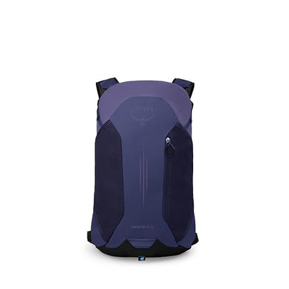 Osprey Hikelite LT 22L Hiking Backpack - Lightweight Travel Daypack with Rain Cover for Men and Women, Botswana Purple - color: Botswana Purple, style: 22l