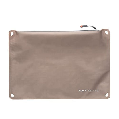 Magpul DAKA Lite Pouch Zippered Tactical Range Tool and Gear Bag - color: Flat Dark Earth, size: Large (9" x 13")