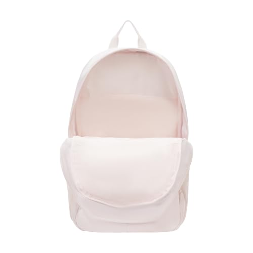 PUMA Women's Poppy Backpack in Memory Cloth with Laptop Sleeve, Luggage Strap & Water Bottle Pockets - color: Jasmine Flower/Rosy Outlook