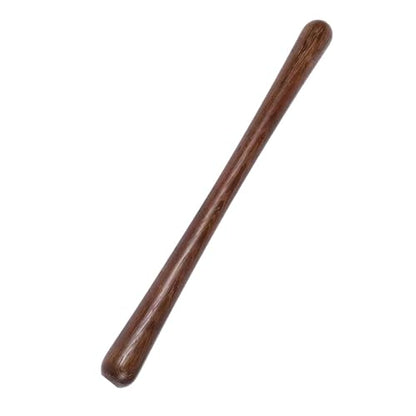 Wooden Stick Massager, Muscle Body Hammer Tool, Handheld Deep Tissue Massage Roller Stick, Full Body Tension Relief Tool, 35cm 13.7in, for Neck Shoulder Back Belly Hip Leg Foot - size: Short style