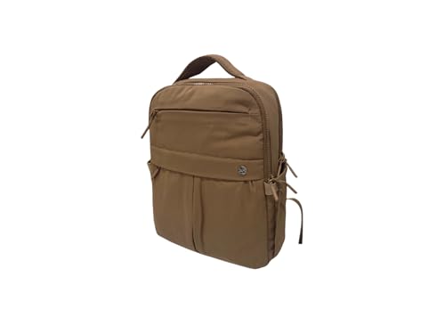 I&R The Iris Mini Backpack (#9013) Portable Lightweight and Durable Material - By Iris & Rainbow - color: Caramel
