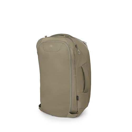 Osprey Fairview 40L Women's Travel Backpack - Carry On Bag with Laptop Sleeve and Toiletry Pocket, Sawdust-Olive Tan - color: Sawdust Olive Tan, style: 40l