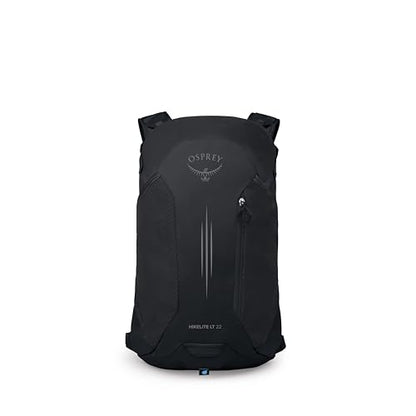Osprey Hikelite LT 22L Hiking Backpack - Lightweight Travel Daypack with Rain Cover for Men and Women, Black - color: Black, style: 22l