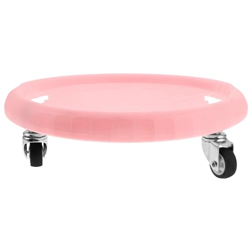 Ab Roller Wheel with Silent Smooth Rolling Core Muscle Trainer and Pink Exercise Discs for Abdominal Workout at Home, Fitness Floor Sliders for Men and Women