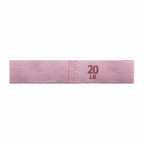 Fabric Resistance Bands for Women, 20/40/60LB Non-Slip Booty Bands Set, Glute Activation Loops for Squat Gym Workout - color: Pink 20LB