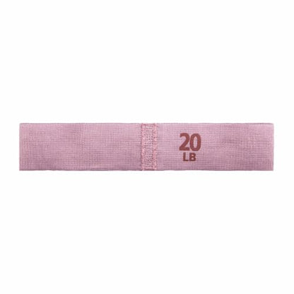 Fabric Resistance Bands for Women, 20/40/60LB Non-Slip Booty Bands Set, Glute Activation Loops for Squat Gym Workout - color: Pink 20LB