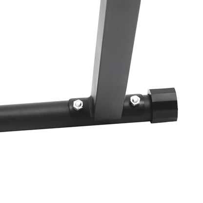 Pull Up Bar Free Standing, Foldable Power Tower Workout Dip Station, Pullup Bar Station for Home Gym Strength Training Equipment, Height Adjustable Pull Up Bar, 440LBS - size: With Handle
