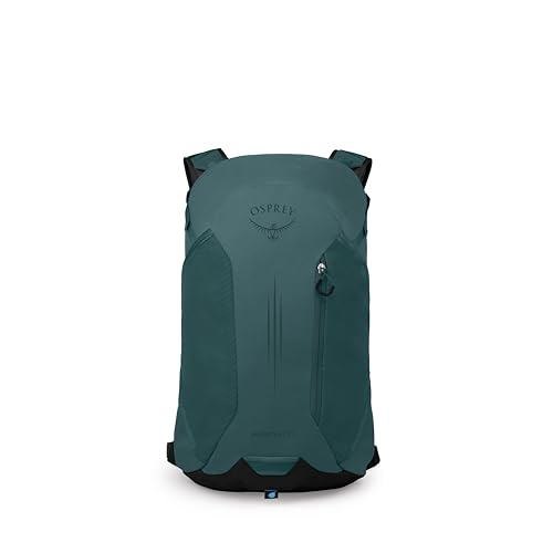 Osprey Hikelite LT 22L Hiking Backpack - Lightweight Travel Daypack with Rain Cover for Men and Women, Cascade Blue - color: Cascade Blue, style: 22l