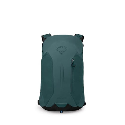 Osprey Hikelite LT 22L Hiking Backpack - Lightweight Travel Daypack with Rain Cover for Men and Women, Cascade Blue - color: Cascade Blue, style: 22l