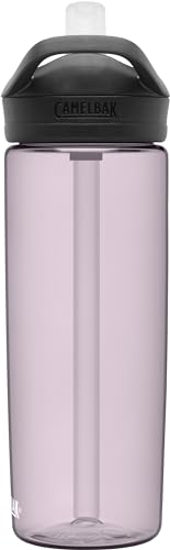 CamelBak Eddy+ Water Bottle with Bite Valve Straw, Leak‑Resistant Easy‑Sip Design for Everyday Hydration, 20oz, Purple Sky - color: Purple Sky, size: 20 Ounces