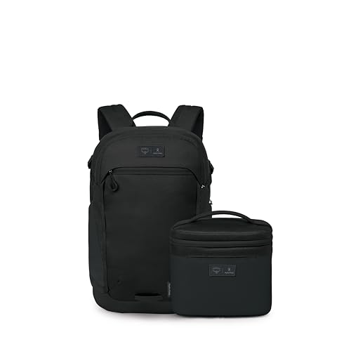 Osprey Axis Campus Laptop Backpack x Hydro Flask 5L Lunch Bag - Everyday Commuter Bundle for Campus and Work, Black - color: Black