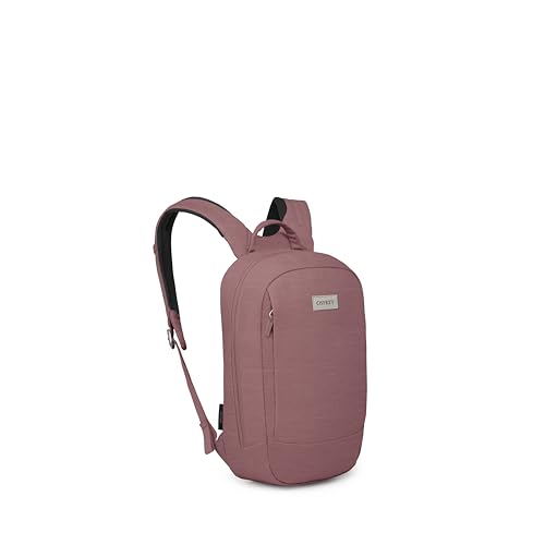 Osprey Arcane Small Day Commuter Backpack - Lightweight Everyday Bag with Laptop Sleeve, Purple Garnet Heather - color: Purple Garnet Heather