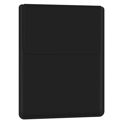 BVYA 12-13.3" Laptop Sleeve, PU Leather Laptop Case Compatible with MacBook Air 13 2018-2022 (M2 A2681 M1 A2337), Compatible with MacBook Pro 13 2016-2022 (M2 A2686 M1 A2338 A2251 A2289 A2159) - color: BLACK, size: For 12-13.3 inches