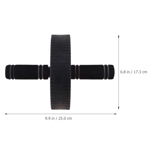 Outanaya Ab Roller Abdominal Wheel Core Training Fitness Equipment Lightweight Portable Exercise Wheel for Home Workout 9.84X6.81X1.69 Inches Build Abs Burn Calories