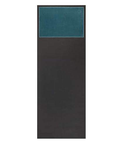Manduka eQua Hand Towels - 16" | Rapid Moisture Activated Grip | Quick Drying, Soft Microfiber | Machine Washable | 16 x 26.5 inches | Sage Solid - color: Sage Solid