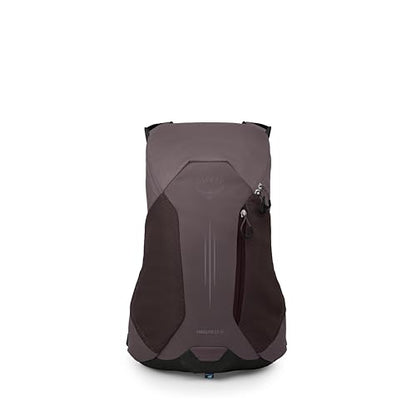 Osprey Hikelite LT 16L Hiking Backpack - Lightweight Travel Daypack with Rain Cover for Men and Women, Graphite Purple - color: Graphite Purple, style: 16l