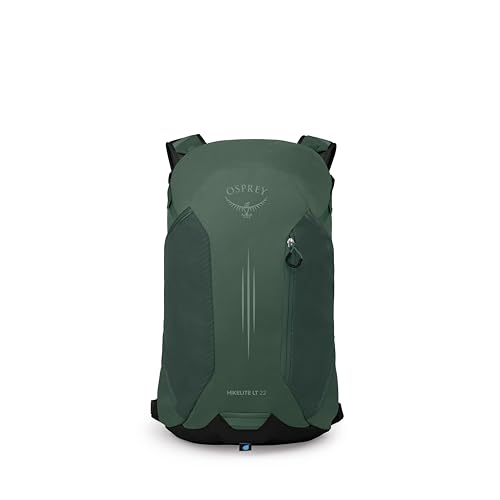 Osprey Hikelite LT 22L Hiking Backpack - Lightweight Travel Daypack with Rain Cover for Men and Women, Tundra Green - color: Tundra Green, style: 22l