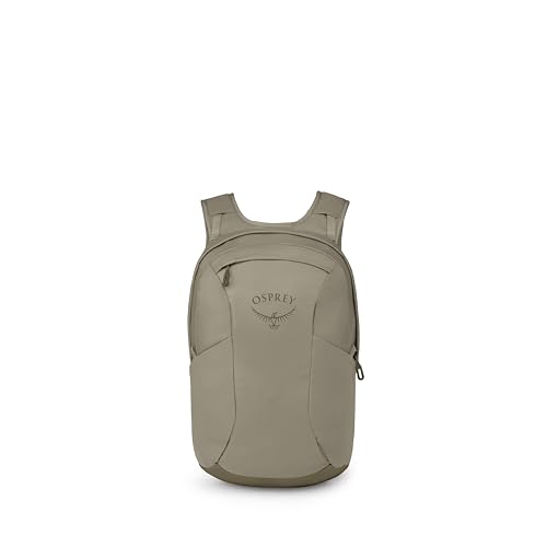 Osprey Farpoint Fairview Travel Daypack for Men and Women - Carry On Personal Item Backpack with Laptop Sleeve, Sawdust/Olive Tan - color: Sawdust Olive Tan