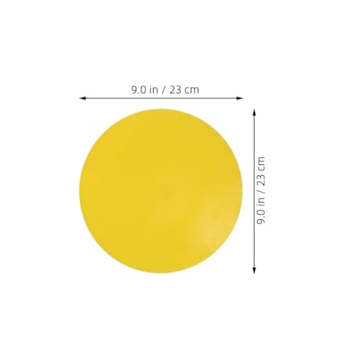 8pcs Soccer Agility Markers Flat Cones Non-Slip Spot Discs for Football Basketball Speed Training Sports Field Marking Equipment