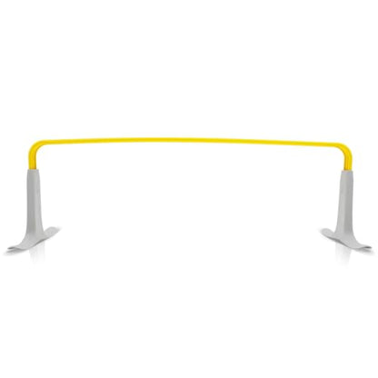 Meister ZoomFlex Agility Hurdles w/Carry Bag - Flex-Safe Modular Speed Training - color: Electric Yellow