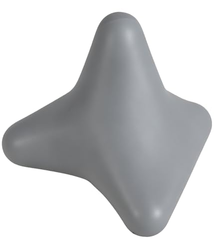 Manual Trigger Point Massage Tool Manual Massager Ball for Muscle Knot Deep Tissue Relief Myofascial Release Physical Therapy Hip Hand Back Small Massager Ball for Plantar Fasciitis Pain Relief Gary - color: Gray