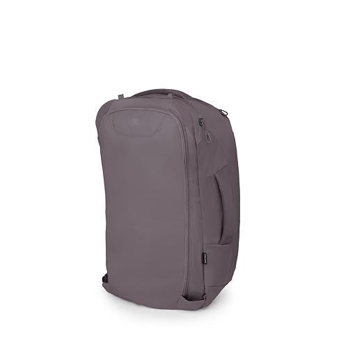 Osprey Fairview 40L Women's Travel Backpack - Carry On Bag with Laptop Sleeve and Toiletry Pocket, Graphite Purple - color: Graphite Purple, style: 40l