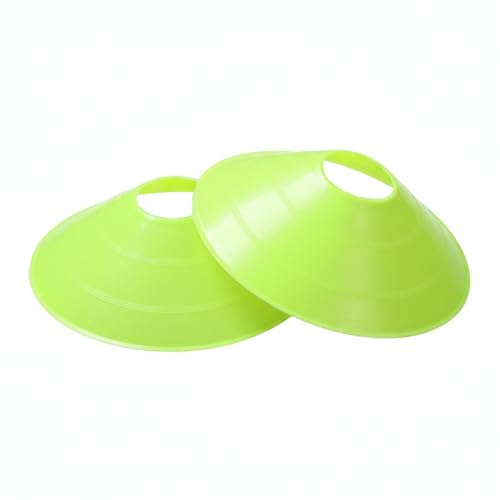 Sports Marker Cones Set of 5, Stackable PE Plastic Training Markers for Agility Drills and Field Boundaries (Set of 5)