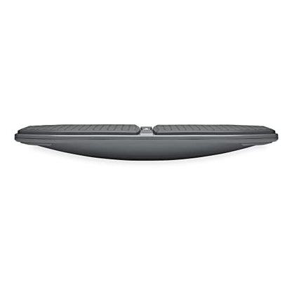 Gaiam Evolve Balance Board Standing Desk, Anti Fatigue Wobble Board for Home Office, Physical Therapy, Exercise Equipment, Stability Rocker for Constant Movement, Increase Focus, Floor Mat Alternative