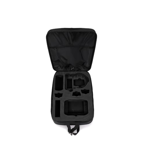 Carrying Case Backpack for DJI Flip, Travel Storage Shoulder Bag Portable Organizer EVA Protective Cover Shell can Store Flip Drone Accessories, RC2 or RC-N3 Remote, Charging Hub Batteries