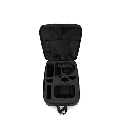Carrying Case Backpack for DJI Flip, Travel Storage Shoulder Bag Portable Organizer EVA Protective Cover Shell can Store Flip Drone Accessories, RC2 or RC-N3 Remote, Charging Hub Batteries