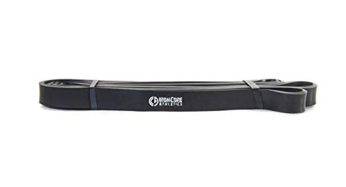 Pull Up Assistance Bands - Commercial Gym Quality 41" Loop Exercise Pull-Up Bands - 4 Different Resistance Levels to Choose from - color: Single #3 Black - 25-65 lb