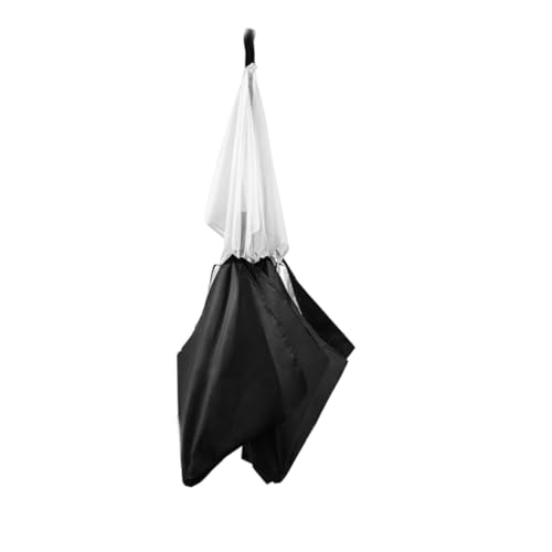 Running Parachute Resistance Umbrella Power Chute Speed Training Running Parachute Resistance Trainer Black
