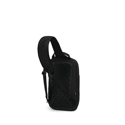 Osprey Quasar Shoulder Sling Bag - Everyday Crossbody Backpack with Laptop Sleeve, Bottle Pocket, & Phone Pocket, Black - color: Black