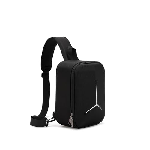 Carrying Case Backpack for DJI NEO Portable Travel Storage Chest Bag Small Shoulder Case EVA Hard Anti-pressure Protective Cover Shell Housing Organizer, 28.4x20.8x13.1cm