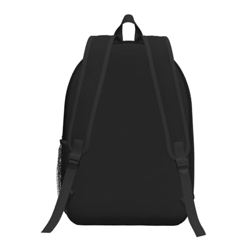 MZERSE Stylish Travel Backpack Black, Lightweight Printed Daypack, Multi Pocket Bag for Commute, Trips and Outdoor Activities - color: Pattern (1117)