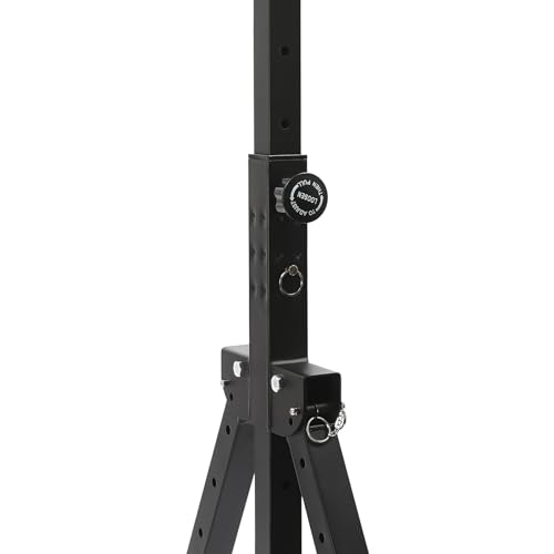 Gdrasuya10 Pull Up Bar Dip Station, Foldable Pullup Bar Free Standing, Height Adjustable Pull Up Bar for Home Gym Strength Training Fitness Equipment, 440LBS - size: Without Handle