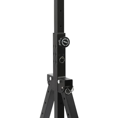 Gdrasuya10 Pull Up Bar Dip Station, Foldable Pullup Bar Free Standing, Height Adjustable Pull Up Bar for Home Gym Strength Training Fitness Equipment, 440LBS - size: Without Handle